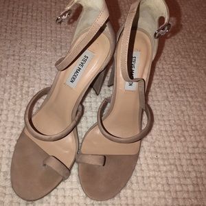 steve madden nude heels